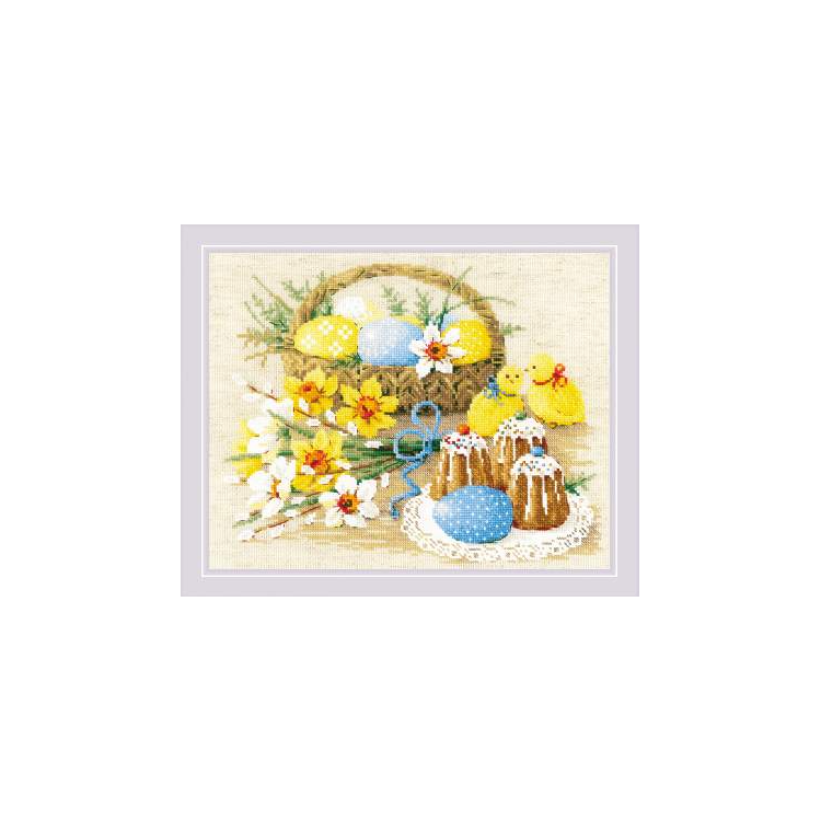 (image for) Easter Still Life with Chickens